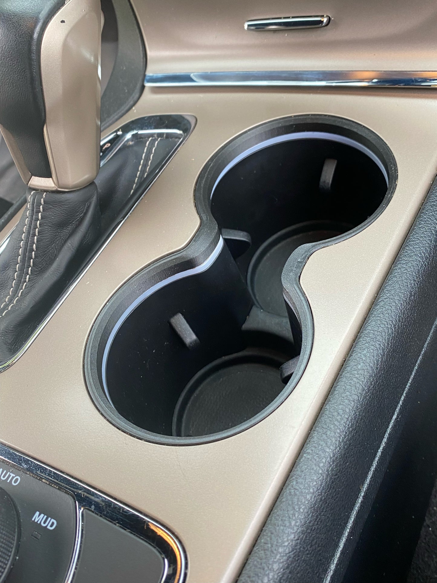 Cup Holder Trim Replacement for 2011-2021 Jeep Grand Cherokee WK2 - Black